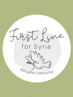First Line For Syria 's logo